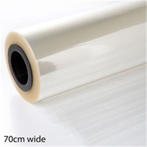Rainbow Cello Roll 38mm Core 700mm x 2.5m Clear